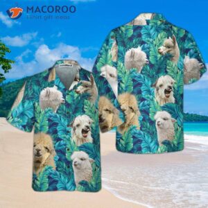 alpaca lover v2 hawaiian shirt a funny shirt for and 0
