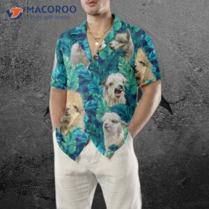 alpaca lover v2 hawaiian shirt a funny shirt for and 4
