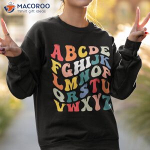 alphabet hi back to school abc pre k kindergarten teacher shirt sweatshirt 2