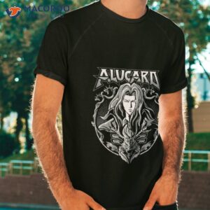 alucard castlevania anime talucard alucard design shirt tshirt