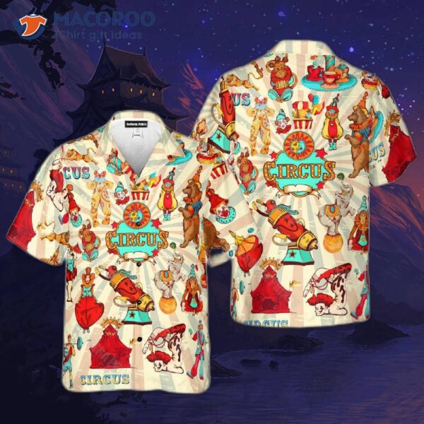 Amazing Circus Best Vintage-style Hawaiian Shirts