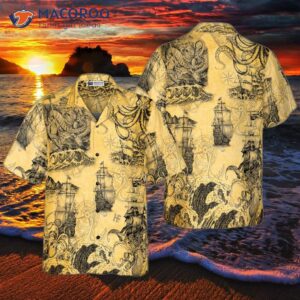 amazing hawaiian octopus shirt 2