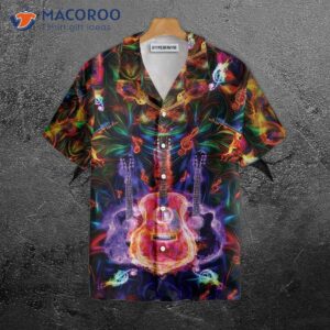 amazing life hawaiian guitar shirt 2