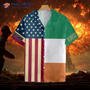 america and ireland hawaiian shirt 2