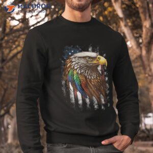 america cool usa eagle 4th of july american flag patriotic shirt sweatshirt