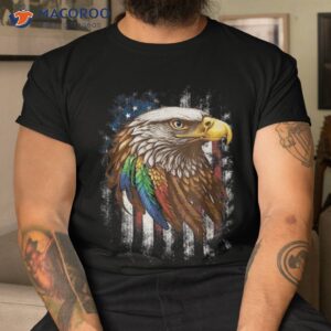 america cool usa eagle 4th of july american flag patriotic shirt tshirt