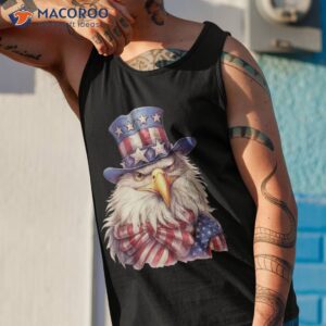 america patriotic usa eagle of freedom 4th july shirt tank top 1