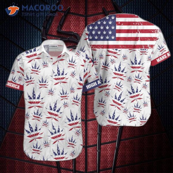 America’s Marijuana Leaf Shirt For ‘s Hawaiian