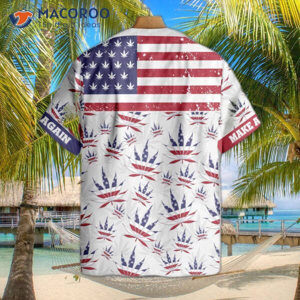 America’s Marijuana Leaf Shirt For ‘s Hawaiian