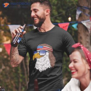 American Bald Eagle Mullet 4th Of July Funny Usa Patriotic Shirt
