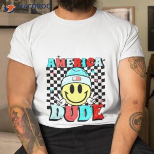 american dude smiley shirt tshirt