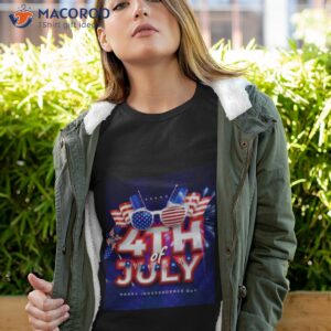 american flag and glass celebrate americas independence day 4th of july shirt tshirt 4