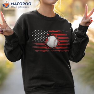 american flag baseball apparel shirt sweatshirt 2