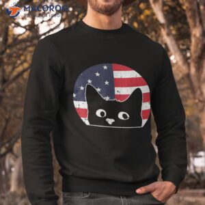 american flag cat 4th of july kitten patriotic pet lover shirt sweatshirt 1