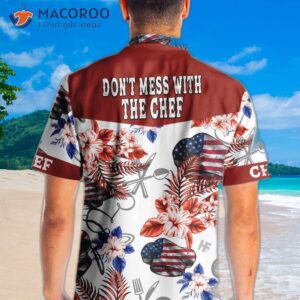 american flag chef hawaiian shirt 1