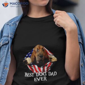 american flag dog best dog dad ever shirt tshirt