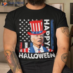 American Flag Happy Halloween Confused For 4th Of July Shirt