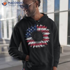 american flag sunflower 4th of july independence usa day shirt hoodie 1