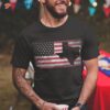 American Flag Texas 4th Of July Vintage Gift Retro Shirt