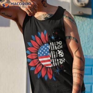 american flag veteran for kids home of the free shirt tank top 1