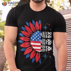 american flag veteran for kids home of the free shirt tshirt