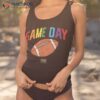 American Football Game Day Rainbow Sports Lover Fan Lgbtq Shirt