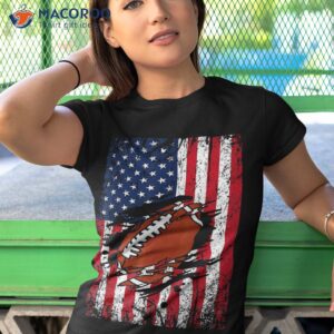 american football patriotic 4th of july flag boys shirt tshirt 1