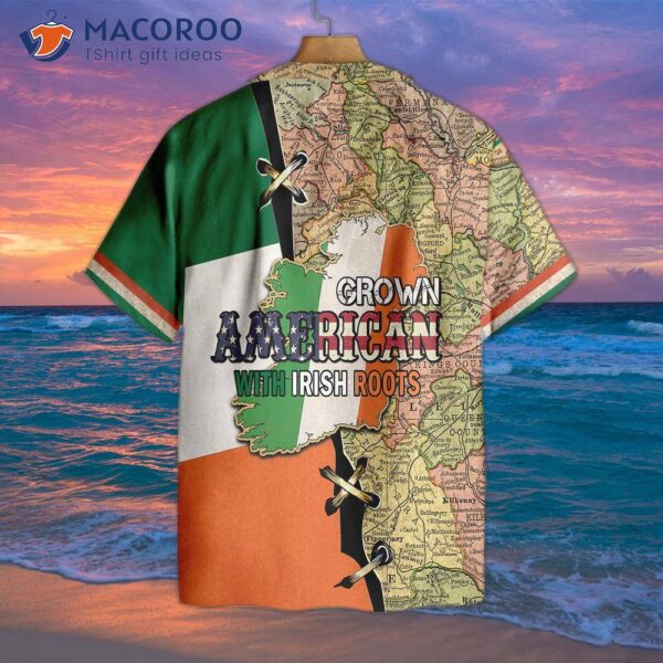 American-grown Hawaiian Shirt With Irish Roots