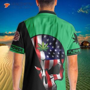American-made Marijuana Power Hawaiian Shirt