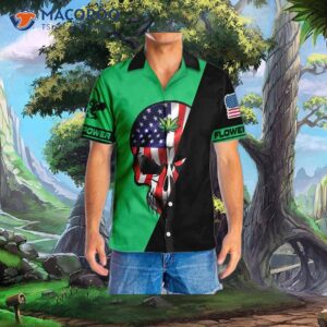 American-made Marijuana Power Hawaiian Shirt