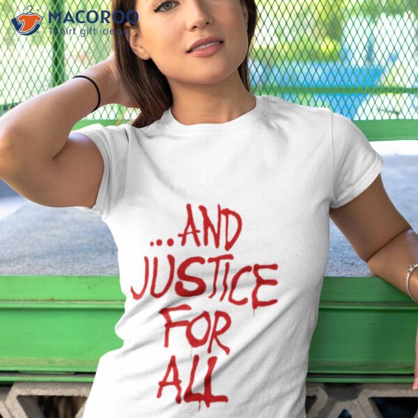 And Justice For All Metal Band Shirt