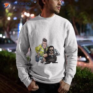 animated design cyberpunk edgerunners anime shirt sweatshirt