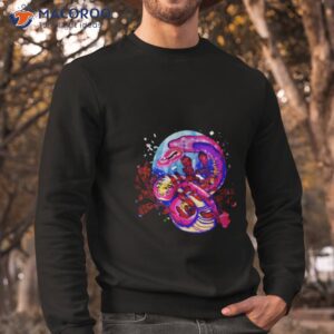 anime axolotl dragon pink shirt sweatshirt