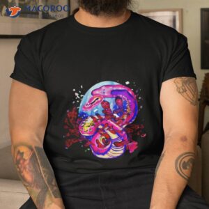 Anime Axolotl Dragon Pink Shirt