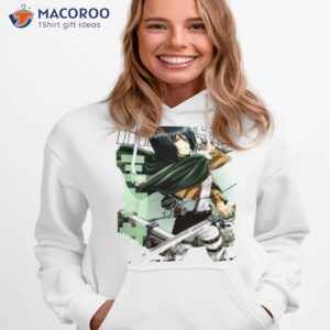 anime character mikasa ackerman attack on titan shirt hoodie 1