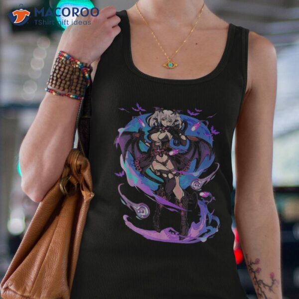 Anime Demon Girl Japanese Aesthetic Waifu Kawaii Otaku Art Shirt