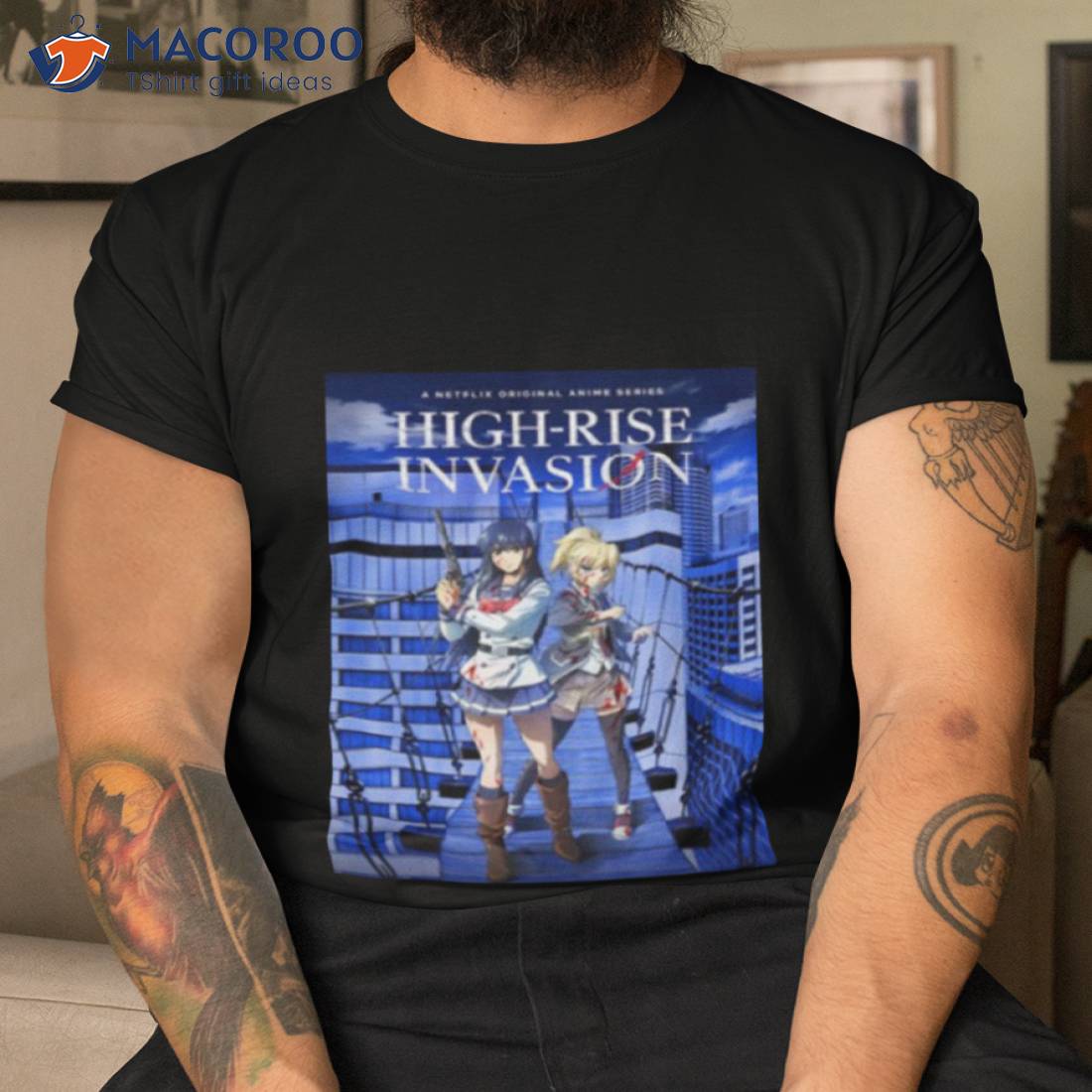 High rise invasion Anime - High Rise Invasion - T-Shirt sold by G Musistore  | SKU 2373268 | 45% OFF Printerval