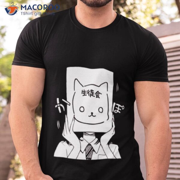 Anime Girl Mask Anime Otaku Manga Shirt