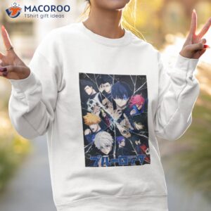 anime illustration blue lock shirt sweatshirt 2