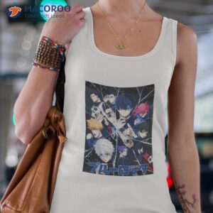 anime illustration blue lock shirt tank top 4