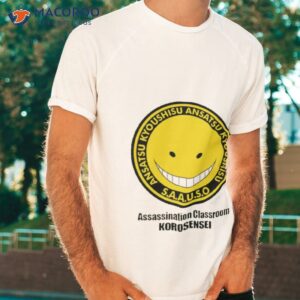 Anime Koro Sensei Assasination Classroom Round Design Shirt