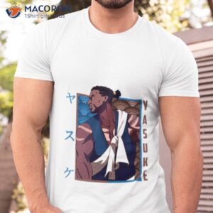 anime samurai yasuke illustration shirt tshirt