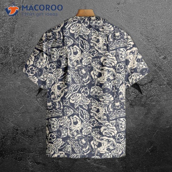 Ape Skull Seamless Pattern Hawaiian Shirt