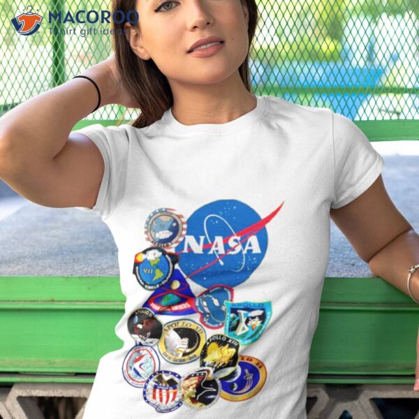 Apollo Flight Patches Manned Missions To The Moon Shirt