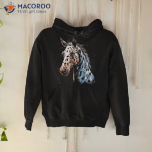 appaloosa horse spotted horses riding equestrian shirt hoodie