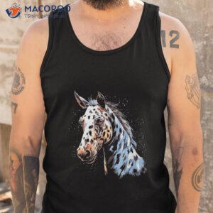 appaloosa horse spotted horses riding equestrian shirt tank top