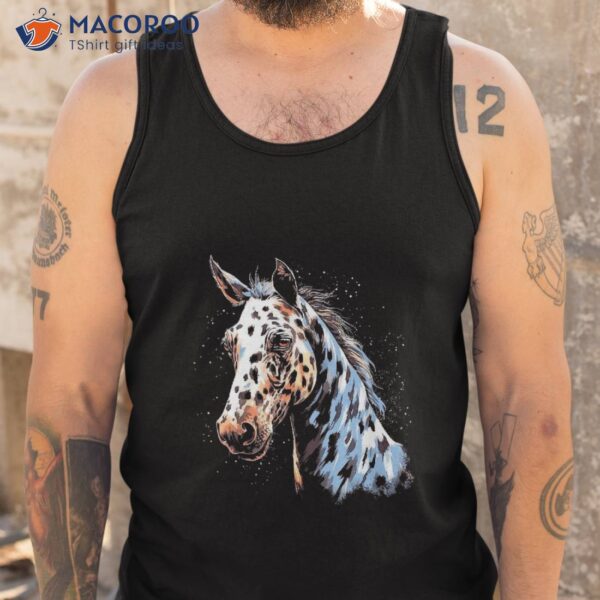 Appaloosa Horse Spotted Horses Riding Equestrian Shirt