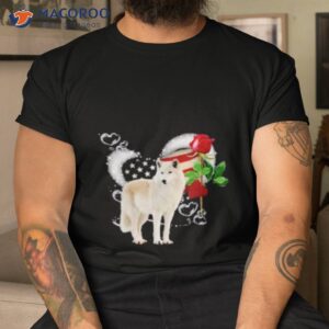 arctic wolf love rose shirt tshirt