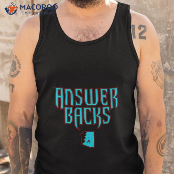 Arizona Baseball Answer Backs Shirt