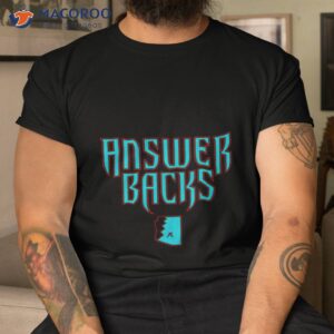 arizona baseball answer backs shirt tshirt